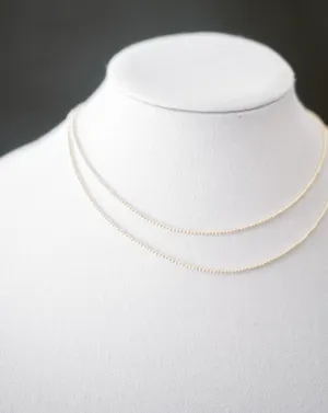 Saskia de Vries 14k Gold Filled Necklace 2mm