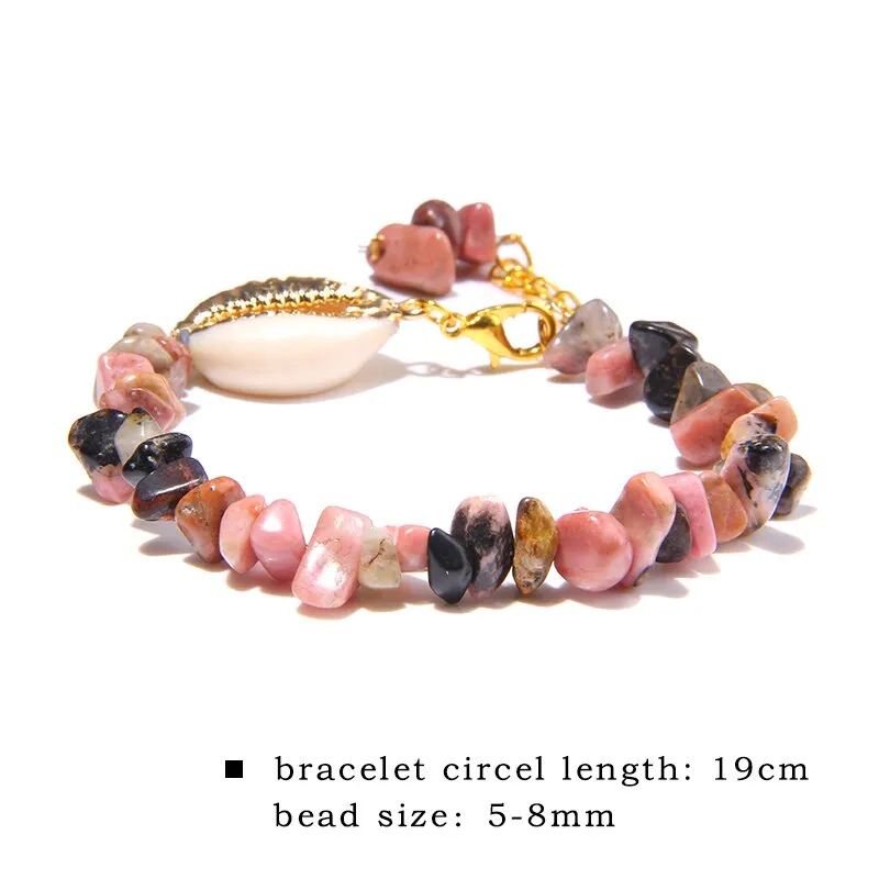 Shell Tassel Coral Amethyst Bracelets  Crystal Pearls Beaded  Earrings and  Necklace