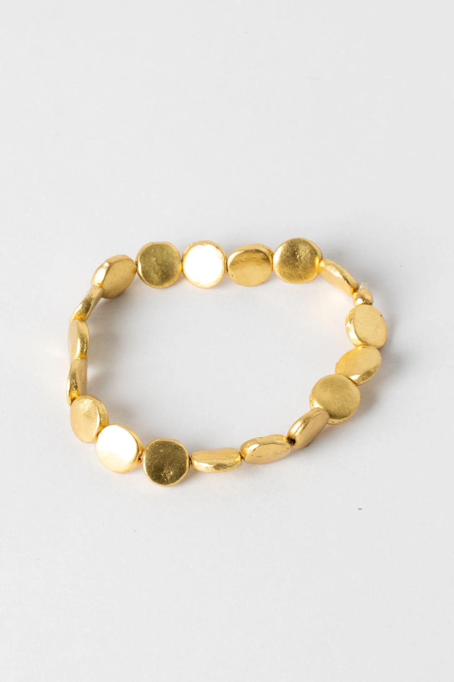 Stretchy Stay Gold Bracelet