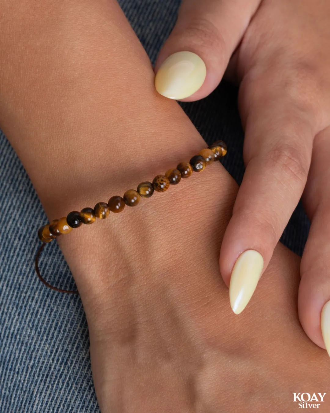 Tiger Eye Balls Bracelet