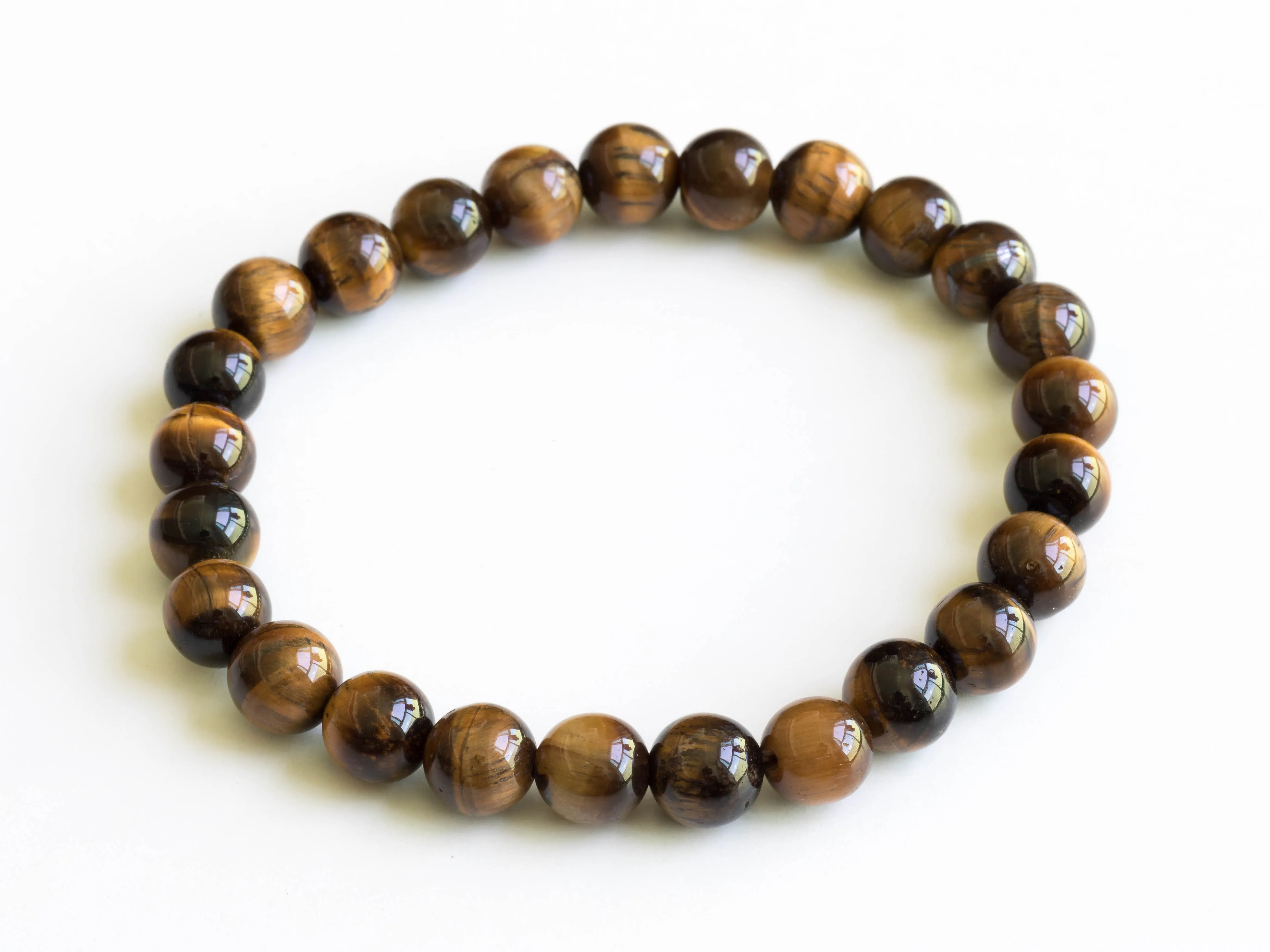 Tiger's Eye Gem Stone  Bracelet