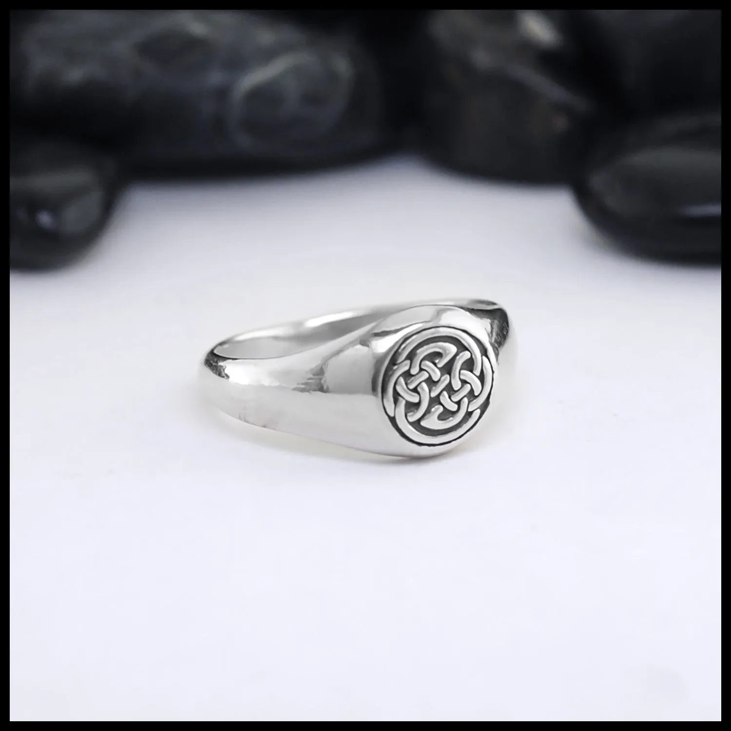 Yin & Yang Signet Ring